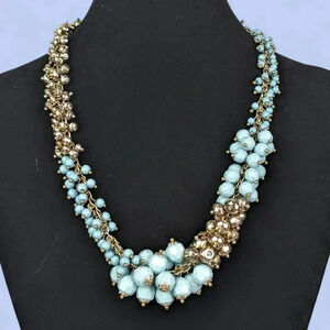 (2/$20) Kim & Co Asymmetrical Statement Necklace